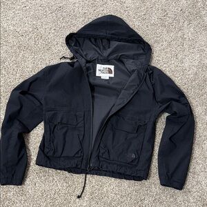 The North Face Black Hooded Utility Jacket